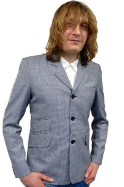 'Barrett' - Retro Mod Houndstooth Blazer By MADCAP 18 'Barrett' - Retro Mod Houndstooth Blazer By MADCAP -KDX Clothing Store Barratt Blazer Jacket Madcap England4 79628.1666958535