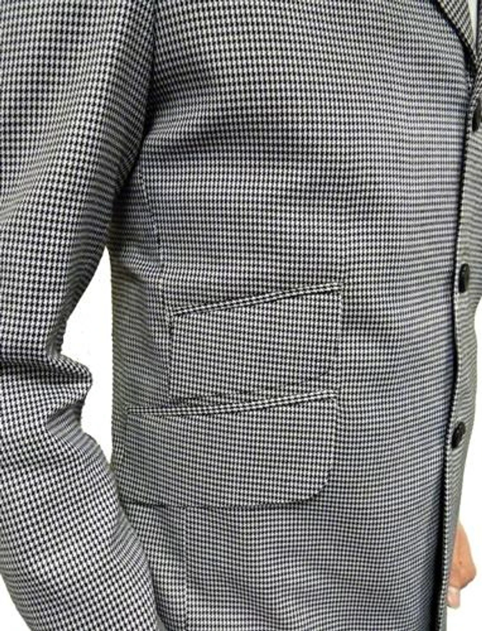 'Barrett' - Retro Mod Houndstooth Blazer By MADCAP 9 'Barrett' - Retro Mod Houndstooth Blazer By MADCAP - Image 7