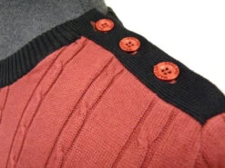 BECKETT Madcap Retro Mod Mens Cable Knit Jumper M -KDX Clothing Store Beckett Cable Knit Red cu4 99410.1666958555