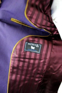 Tailored By Madcap Mod Mohair Suit Jacket (Plum) -KDX Clothing Store IMG 45081 35398.1664291251
