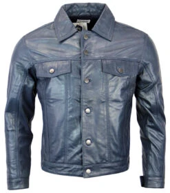 Badlands Retro Leather Jacket (DB) -KDX Clothing Store Madcap England Badlands Jacket3 69079.1661273662