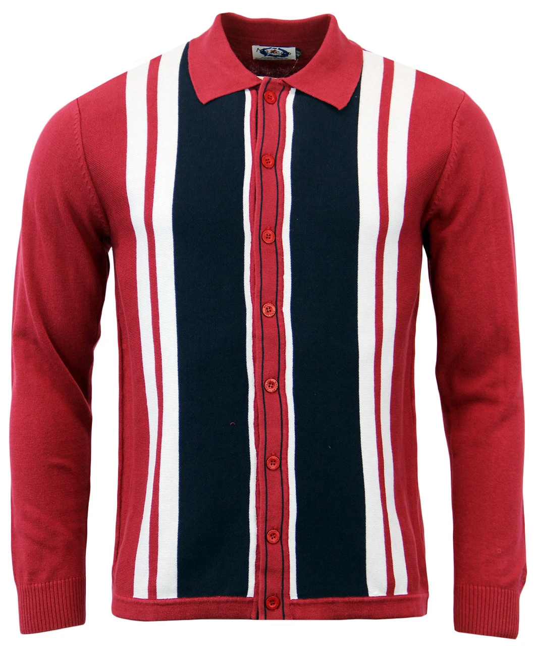 Donovan Retro Mod Polo Cardigan (M) 8 Donovan Retro Mod Polo Cardigan (M) - Image 6