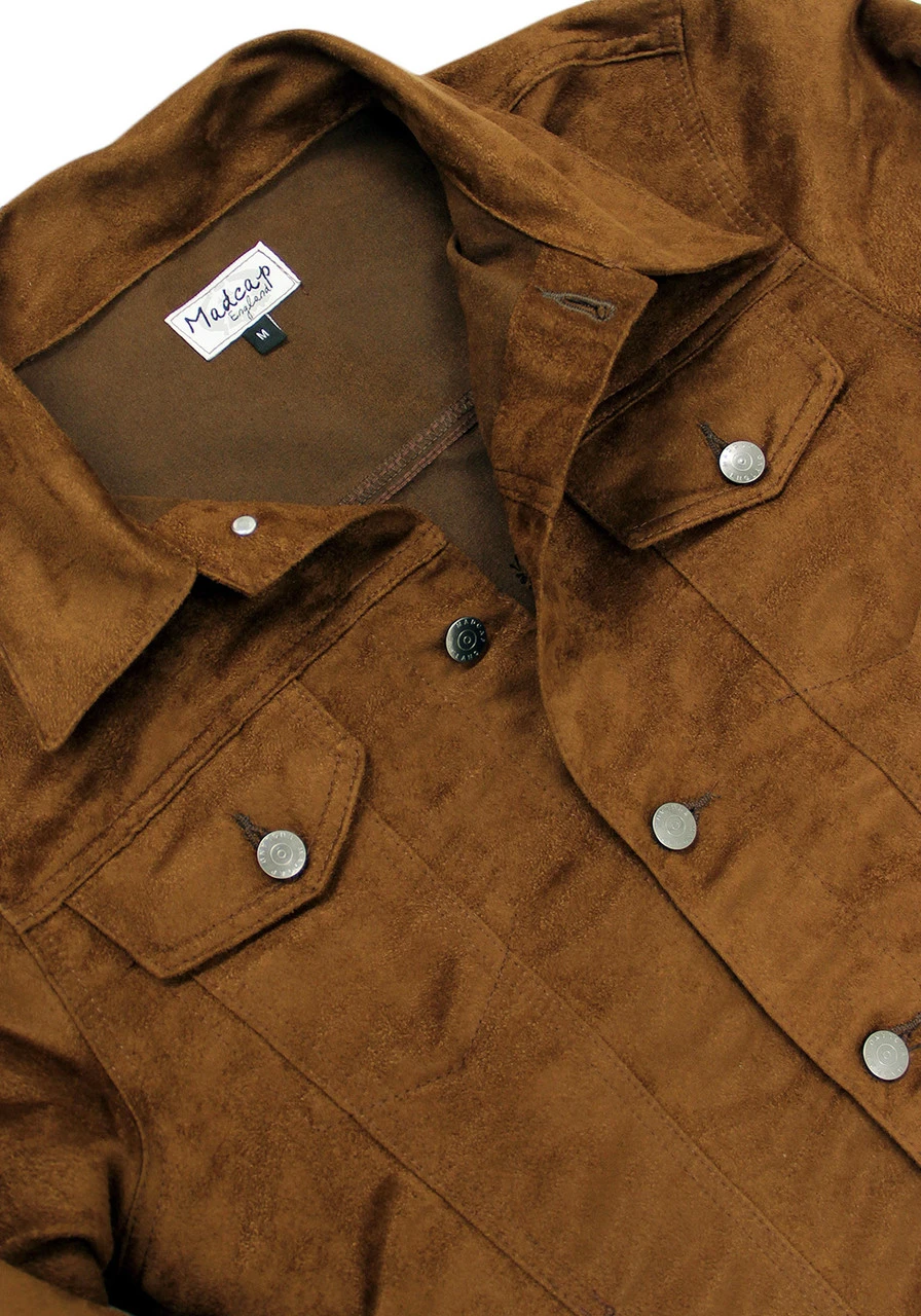 Ealing 60s Mod Faux Suede Jacket 4 Ealing 60s Mod Faux Suede Jacket - Image 2