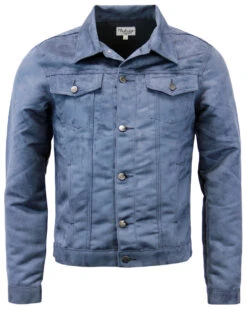 Ealing Retro Mod Faux Suede Jacket