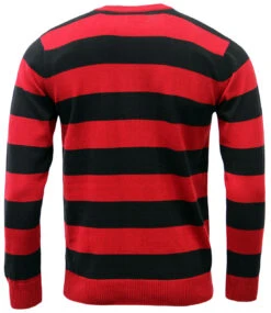 Jones 60s Mod Block Stripe Jumper R -KDX Clothing Store Madcap England Jones Jumper3 96646.1661338411
