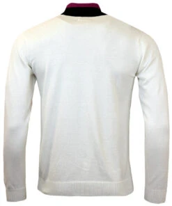 Lewis Mod Roll Neck Racing Jumper