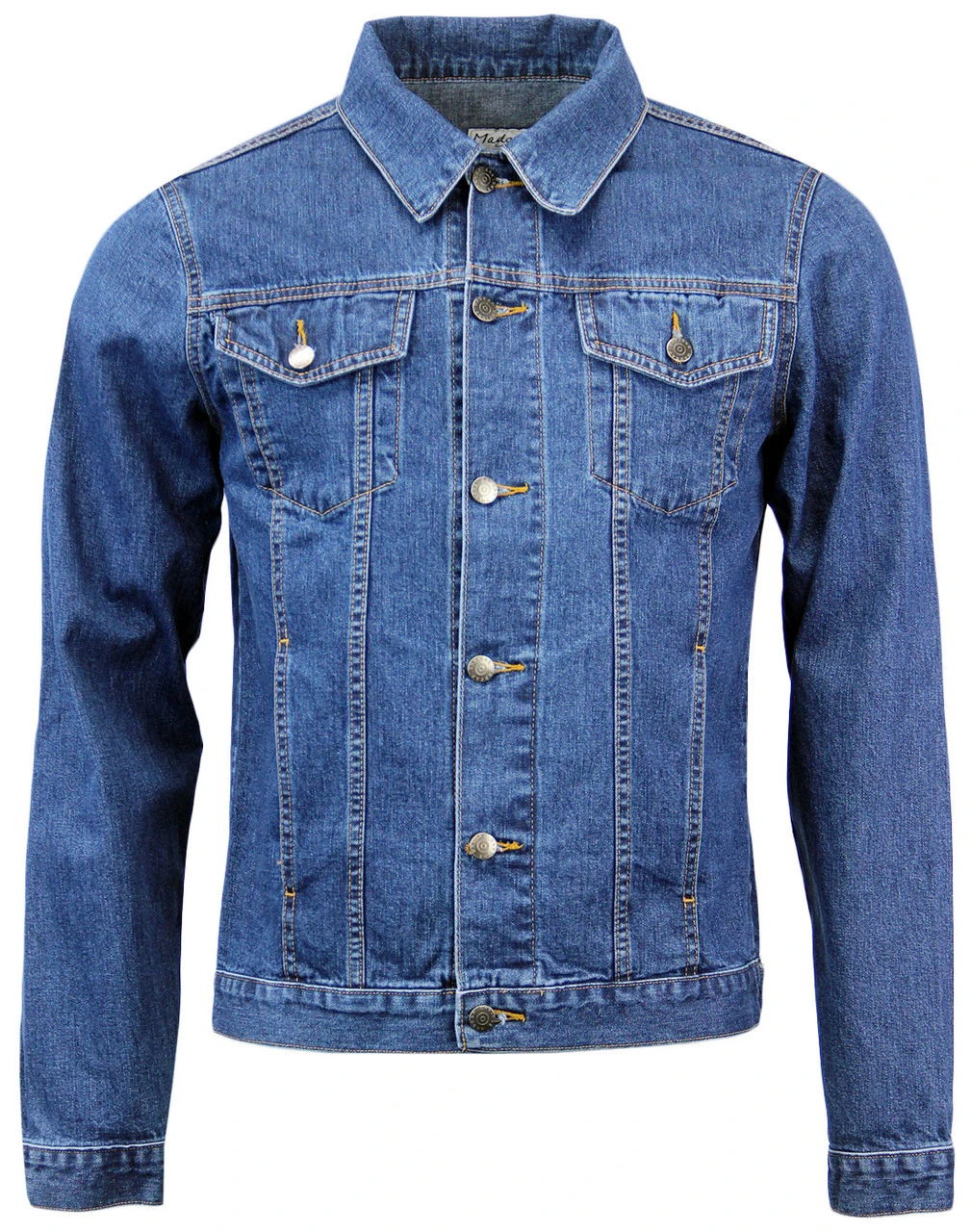 Marquee Mod Denim Western Jacket BS 6 Marquee Mod Denim Western Jacket BS - Image 4