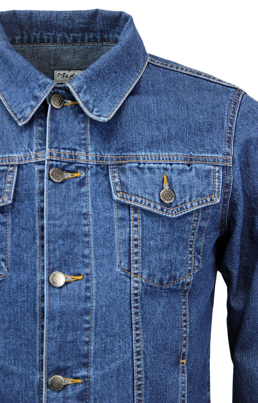 Marquee Mod Denim Western Jacket BS 4 Marquee Mod Denim Western Jacket BS - Image 2