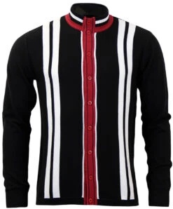 Otis 60s Mod Funnel Neck Cardigan B -KDX Clothing Store Madcap England Otis Cardigan 05601.1661273481