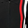 Speedway Mod Stripe Zip Cardigan B 2 Speedway Mod Stripe Zip Cardigan B -KDX Clothing Store Madcap England Speedway Black3 43301.1661273996