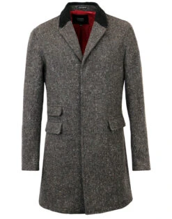 The Regent Mod Melton Top Coat (N) -KDX Clothing Store Madcap England The Regent Grey 68663.1661273688 3