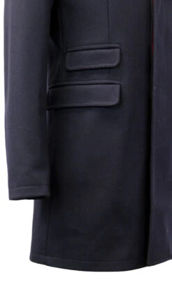 The Regent Mod Melton Top Coat (N) -KDX Clothing Store Madcap England The Regent Navy3 52363.1661273721 3