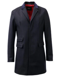 The Regent Mod Donegal Top Coat (G) -KDX Clothing Store Madcap England The Regent Navy 69512.1661273717 1