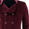 Velvet Goldmine High Collar Coat W 1 Velvet Goldmine High Collar Coat W -KDX Clothing Store Madcap England Velvet Goldmine Wine2 78073.1661273376