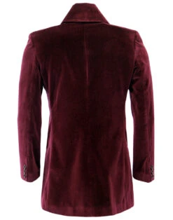 Velvet Goldmine High Collar Coat W -KDX Clothing Store Madcap England Velvet Goldmine Wine4 45551.1661273375