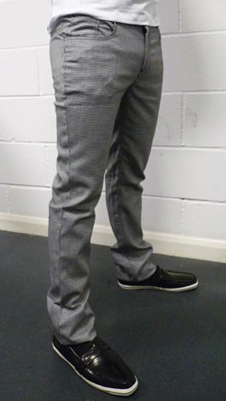 Barrett Mens Retro Mod Dogtooth Trousers By MADCAP 8 Barrett Mens Retro Mod Dogtooth Trousers By MADCAP - Image 6