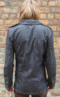 'DENIM LENNON' Madcap Mens Mod Retro Indie Jacket -KDX Clothing Store Madcap Denim Lennon Jacket2 27278.1666958367