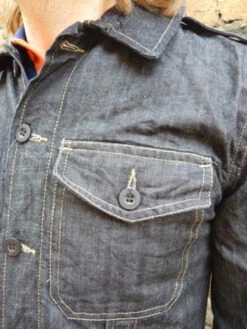 'DENIM LENNON' Madcap Mens Mod Retro Indie Jacket -KDX Clothing Store Madcap Denim Lennon Jacket6 90563.1666958372