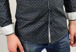 MADCAP 'Clapton' Mens Mod Round Collar Shirt (B) -KDX Clothing Store Madcap England Mens Mod Shirt B2 89448.1666958141