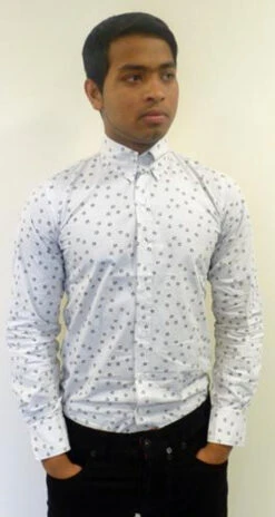 'Byron' MADCAP Retro Mod Tab Collar Floral Shirt -KDX Clothing Store Madcap England Retro Mod Tab Collar1 87804.1666958085