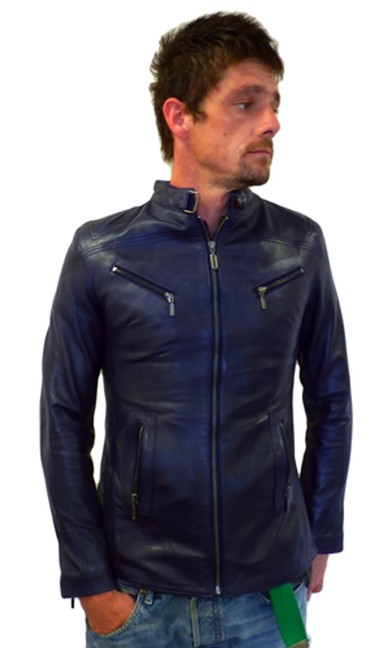 'Fonda' Retro Indie Leather Racer Jacket By MADCAP 9 'Fonda' Retro Indie Leather Racer Jacket By MADCAP - Image 7