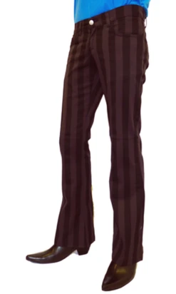 Holy Roller - Retro 60s Striped 70s Indie Flares B 15 Holy Roller - Retro 60s Striped 70s Indie Flares B -KDX Clothing Store Madcap Holy Roller Flares BG5 01379.1664879847