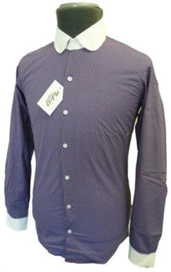 Knightsbridge MADCAP Mod Mens Penny Collar Shirt P -KDX Clothing Store Madcap Knightsbridge Round Collar Shirt4 99579.1666958446