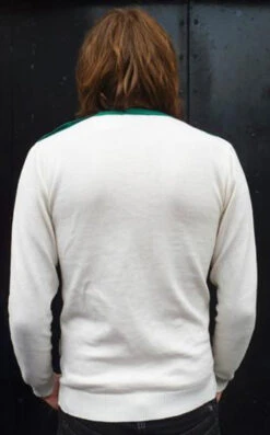 'Racing Italia' MADCAP Mod Button Shoulder Jumper -KDX Clothing Store Madcap Racer Italia Jumper1 79711.1666958260