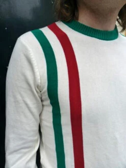 'Racing Italia' MADCAP Mod Button Shoulder Jumper -KDX Clothing Store Madcap Racer Italia Jumper4 69116.1666958256