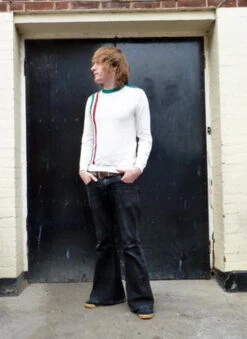 'Racing Italia' MADCAP Mod Button Shoulder Jumper -KDX Clothing Store Madcap Racer Italia Jumper7 20394.1666958263