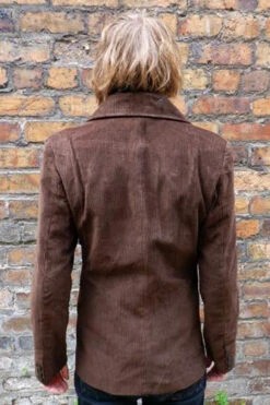 The Rare Breed - MADCAP Mens Retro Mod Jacket (DB) -KDX Clothing Store Madcap Rare Breed Jacket Brown Cord1 52729.1666958232