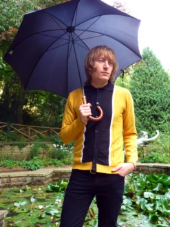 'Mustard Marriott' - Retro Mod Sixties Mens Polo