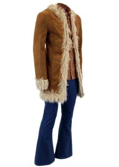 Instant Karma Retro 60s Afghan Coat -KDX Clothing Store Spring Outfit21 21967.1679657327