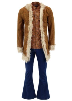 Instant Karma Retro 60s Afghan Coat -KDX Clothing Store Spring Outfit2 33667.1679657325