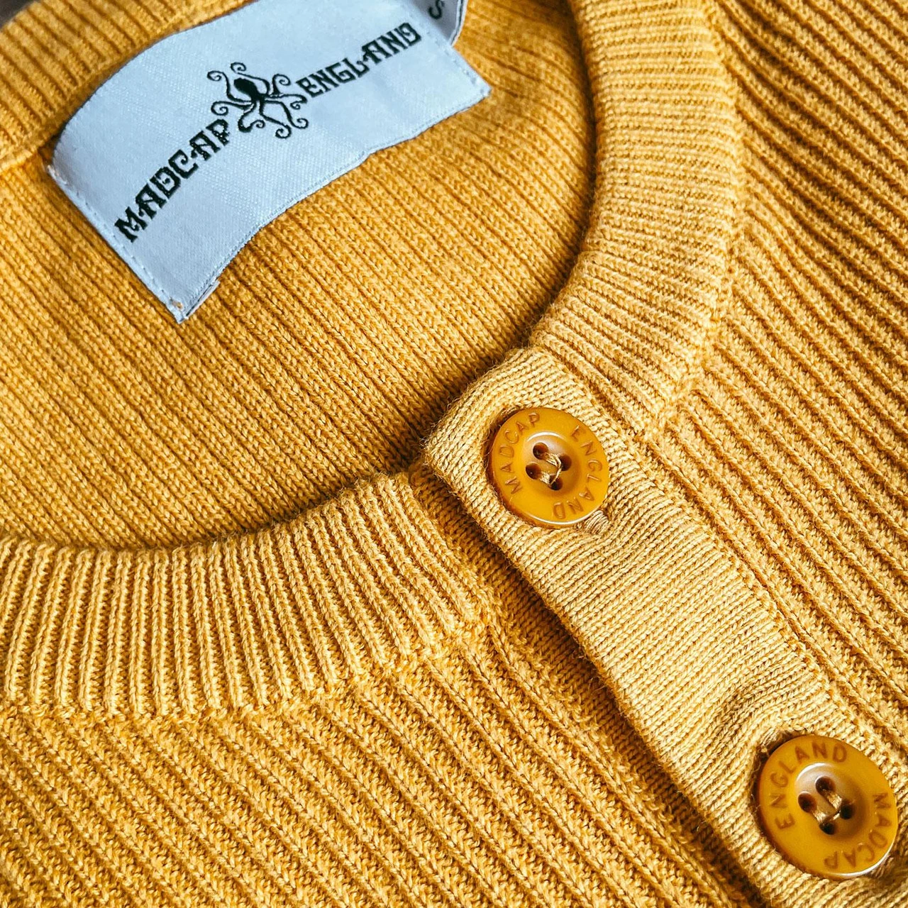 Caine Ribbed Grandad Top (Birch) 19 Caine Ribbed Grandad Top (Birch) - Image 17