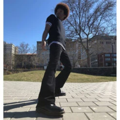 Killer Retro 70s Cord Flares (DG) -KDX Clothing Store donovan killer moon black7 20255.1661265270 7