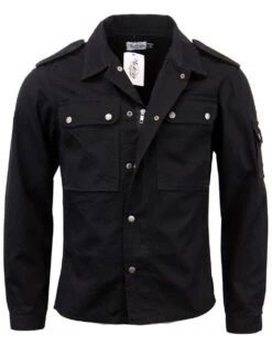 Interstellar Retro Military Jacket -KDX Clothing Store interstellar jacket 2 14412.1661272078