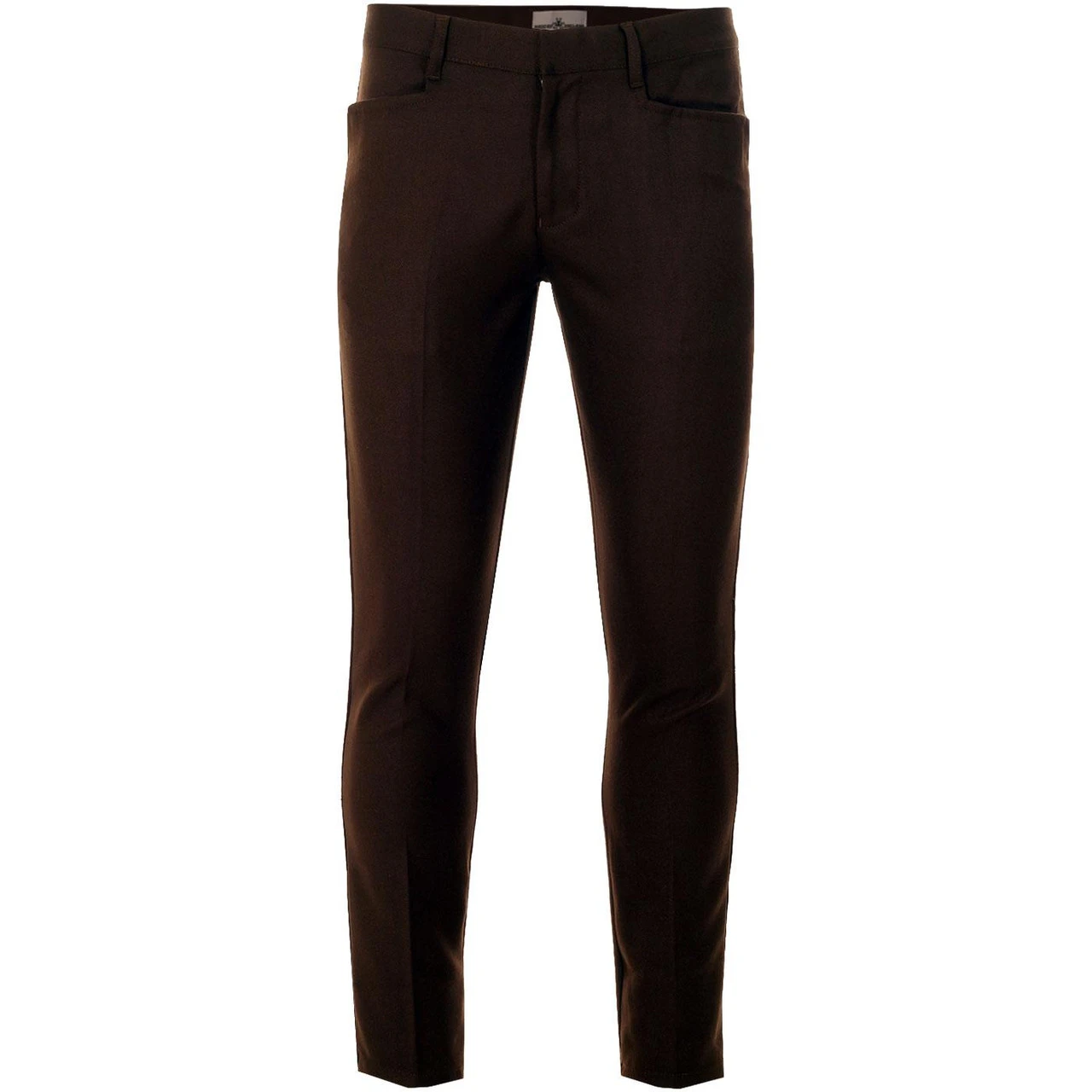 Logan Slim Mod Hopsack Trousers Br 9 Logan Slim Mod Hopsack Trousers Br - Image 7