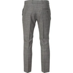 60s Mod Pow Check Suit Trousers (G)