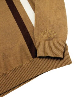 Attack 1960s Mod Racing Jumper (Z) -KDX Clothing Store madcap action racing jumper caramel 1 34393.1661271376 2
