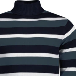 Ashcroft MADCAP Retro 60s Roll Neck Jumper In Blue -KDX Clothing Store madcap ashcroft roll neck orion detail 10723.1661259898 1