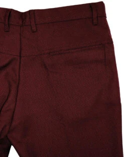 Logan Bootcut Hopsack Trousers (St) 41 Logan Bootcut Hopsack Trousers (St) -KDX Clothing Store madcap bootcut hopsack trousers burgundy 1 89671.1661269351 3