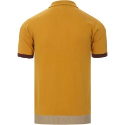 Mercury Mod Racing Stripe Polo Top -KDX Clothing Store madcap button through polo spruce back 95893.1661265607