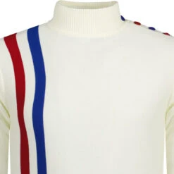 Racing Coleridge 60s Mod Jumper (P) 18 Racing Coleridge 60s Mod Jumper (P) -KDX Clothing Store madcap coleridge juper white det1 51183.1661261021