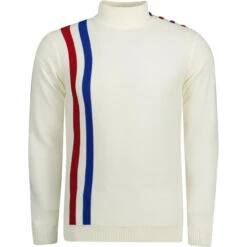 Racing Coleridge 60s Mod Jumper WW 14 Racing Coleridge 60s Mod Jumper WW -KDX Clothing Store madcap coleridge juper white front 51964.1661261019 1
