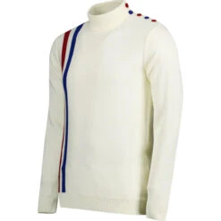 Racing Coleridge 60s Mod Jumper (P) 17 Racing Coleridge 60s Mod Jumper (P) -KDX Clothing Store madcap coleridge juper white side 46432.1661261020