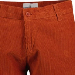 Psycho Mod Slim Cord Trousers RUST -KDX Clothing Store madcap cord trousers rust detail 76435.1661260360 2