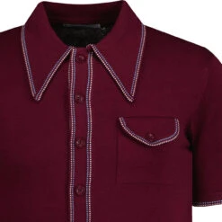 Crawdaddy Micro Dash Knit Polo NAVY -KDX Clothing Store madcap crawdaddy polo zinfandel detail 60965.1679657987 5