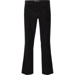 'The In Crowd Trousers' Madcap Mens Mod Mens Cords -KDX Clothing Store madcap crowd cord flares black front 08283.1666958270