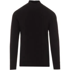 Eastwood Mock Turtleneck Jumper NB -KDX Clothing Store madcap eastwood black 01 00663.1661271992 5